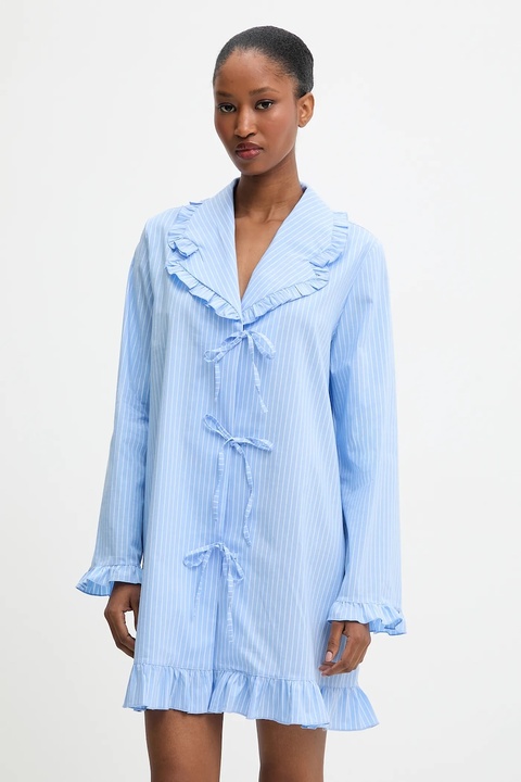 Answear.LAB koszula nocna damska kolor niebieski - zdjęcie produktu nr 2