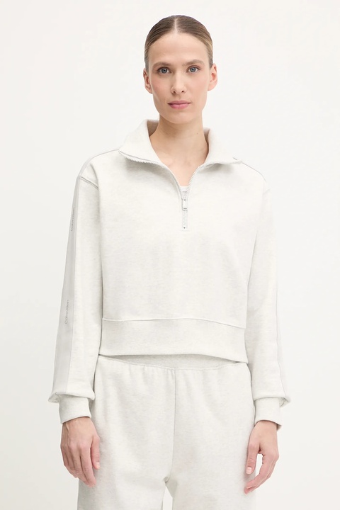 Calvin Klein Performance bluza damska kolor szary melanżowa LVGWS5W312 - zdjęcie produktu nr 1