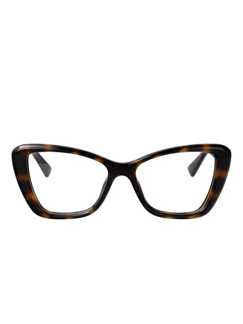 Gucci Eyewear cat-eye frame glasses - Brown - zdjęcie produktu nr 1
