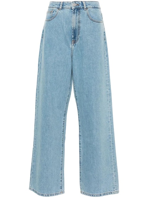 Róhe low-waist wide-leg jeans - Blue - zdjęcie produktu nr 1
