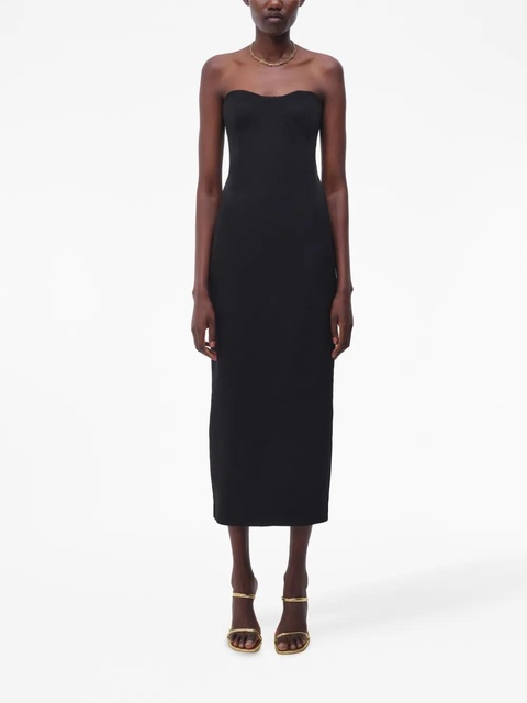 Simkhai Caspian bustier-style midi dress - Black - zdjęcie produktu nr 2