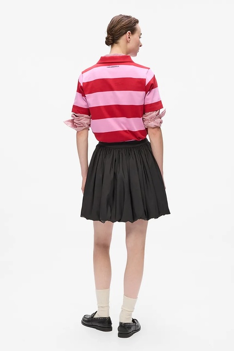 Karl Lagerfeld spódnica kolor czarny mini rozkloszowana A4W12025 - zdjęcie produktu nr 1