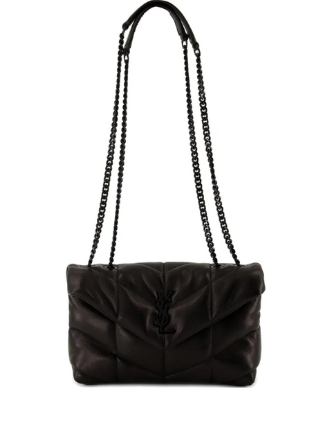 Saint Laurent Puffer Toy leather shoulder bag - Black - zdjęcie produktu nr 2