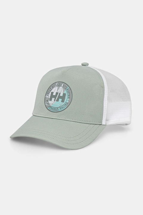 Helly Hansen czapka z daszkiem kolor zielony 67520 - zdjęcie produktu nr 1
