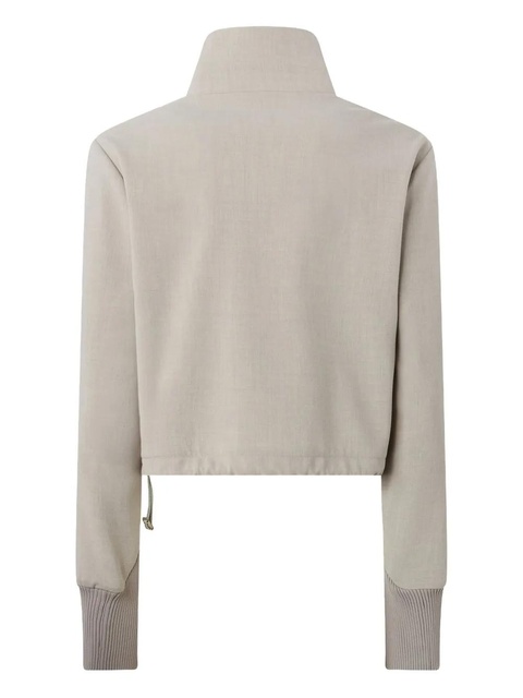PINKO zip-fastening ribbed-cuff jacket - Neutrals - zdjęcie produktu nr 2