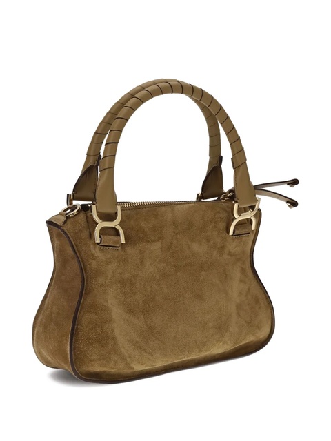 Chloé small Marcie suede-leather cross body bag - Brown - zdjęcie produktu nr 2