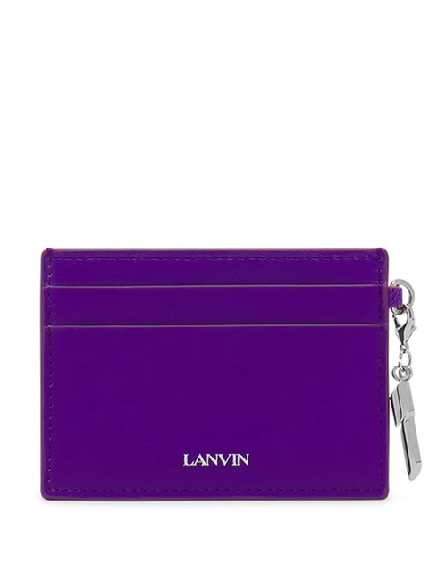 Lanvin leather cardholder - Purple - zdjęcie produktu nr 1