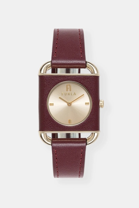 Furla zegarek damski kolor bordowy WW00017020L2 - zdjęcie produktu nr 1
