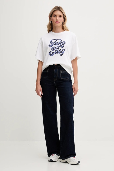 Pepe Jeans jeansy damskie high waist PL2050882 - zdjęcie produktu nr 1
