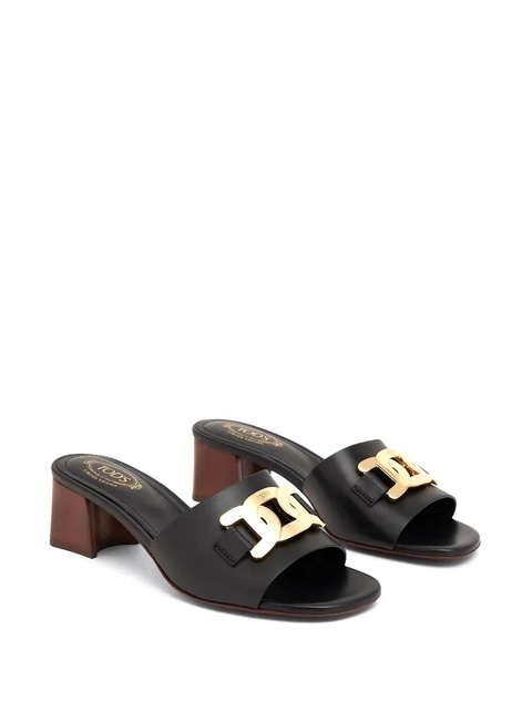Tod's 55mm Kate leather sandals - Black - zdjęcie produktu nr 2