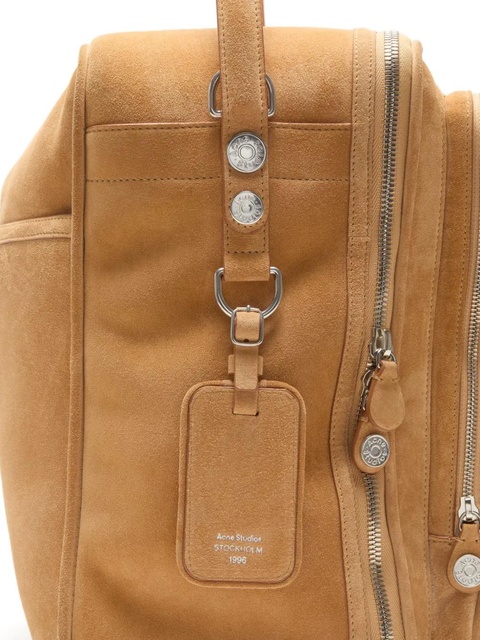 Acne Studios Camero suede shoulder bag - Brown - zdjęcie produktu nr 2