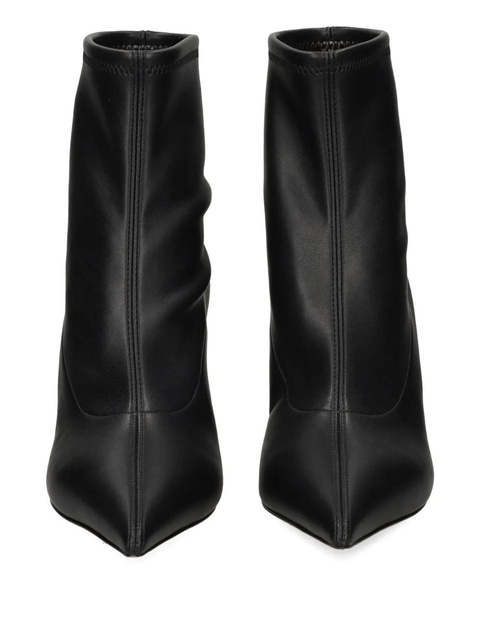 Casadei 80mm pointed-toe boots - Black - zdjęcie produktu nr 2