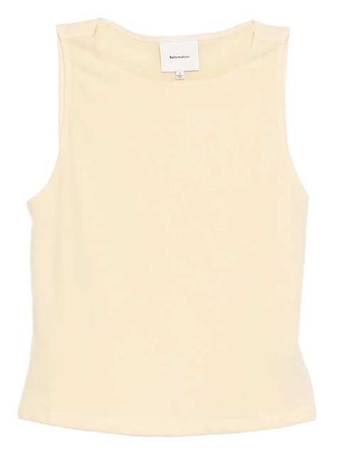 Reformation Pears knit top - Neutrals - zdjęcie produktu nr 1