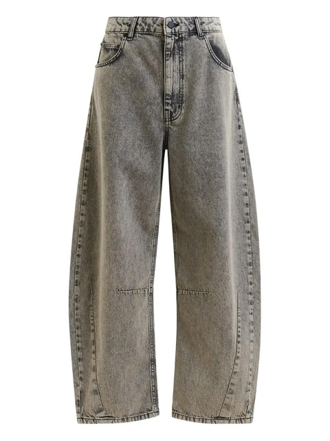 Essentiel Antwerp twisted-seam barrel jeans - Grey - zdjęcie produktu nr 1