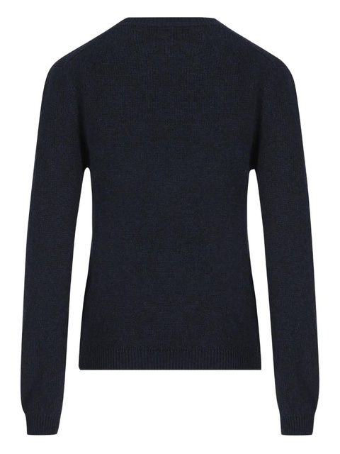 Loro Piana V-neck cashmere sweater - Blue - zdjęcie produktu nr 2
