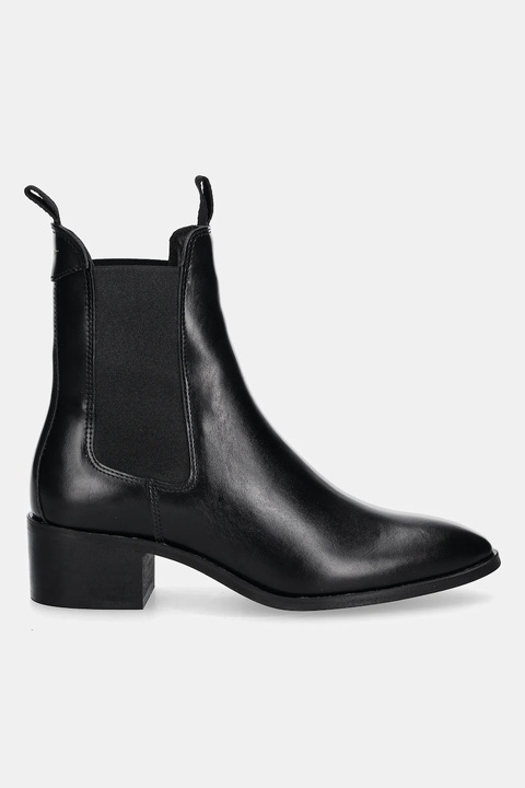 Gant botki skórzane St Broomly damskie kolor czarny na słupku 31551094 - zdjęcie produktu nr 2