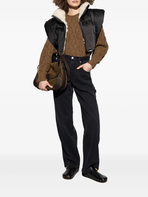 MARANT ÉTOILE Hoodiali gilet - Black - zdjęcie produktu nr 1