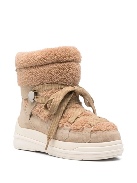Moncler Insolux suede snow boots - Brown - zdjęcie produktu nr 2