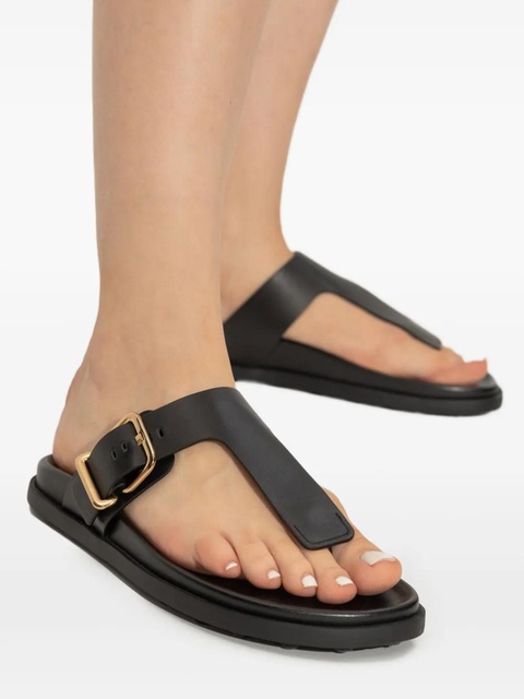 Tod's leather slides - Black - zdjęcie produktu nr 2