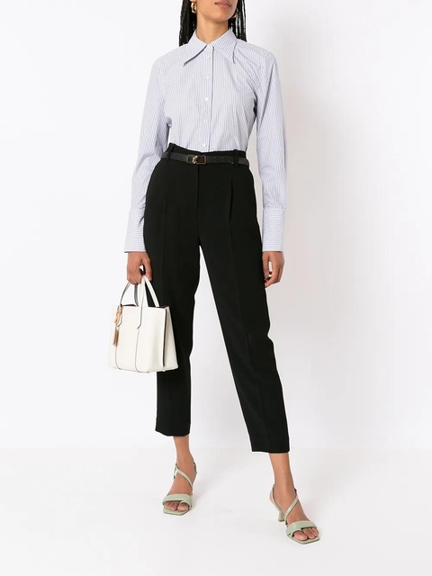 Tory Burch Perry small leather tote - White - zdjęcie produktu nr 1