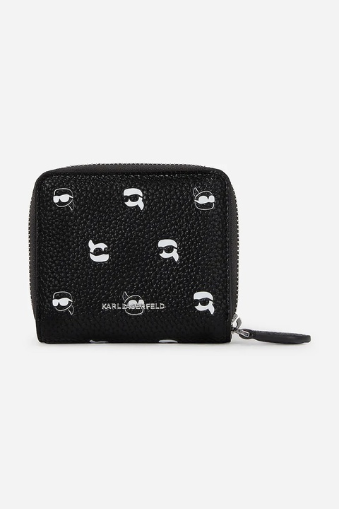 Karl Lagerfeld portfel damski kolor czarny A2W32037 - zdjęcie produktu nr 1