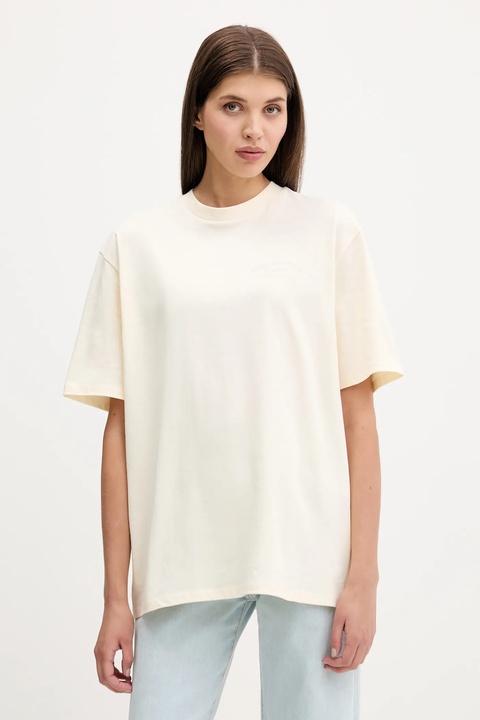 Guess Originals t-shirt bawełniany damski kolor beżowy M5YI54 K8FQ4 - zdjęcie produktu nr 1