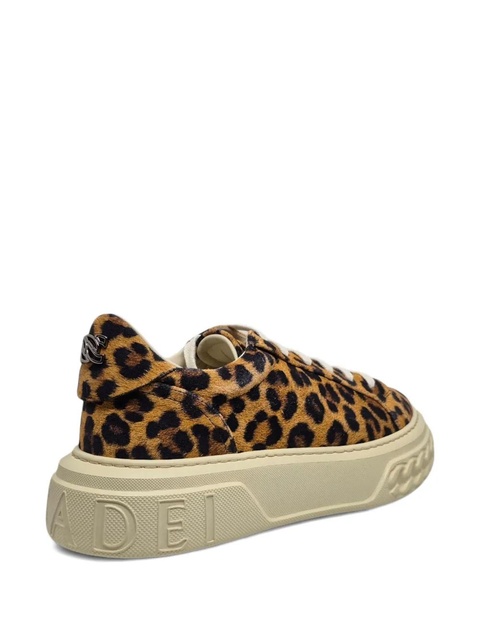 Casadei Malesia Off Road leopard-print sneakers - Brown - zdjęcie produktu nr 2