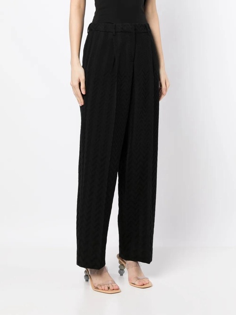Missoni zigzag tailored trousers - Black - zdjęcie produktu nr 2