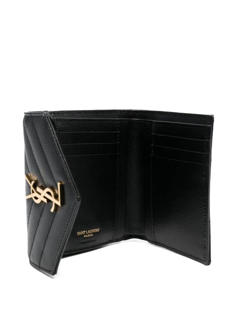 Saint Laurent matelassé leather wallet - Black - zdjęcie produktu nr 1