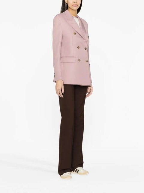Golden Goose double-breasted gabardine blazer - Pink - zdjęcie produktu nr 2