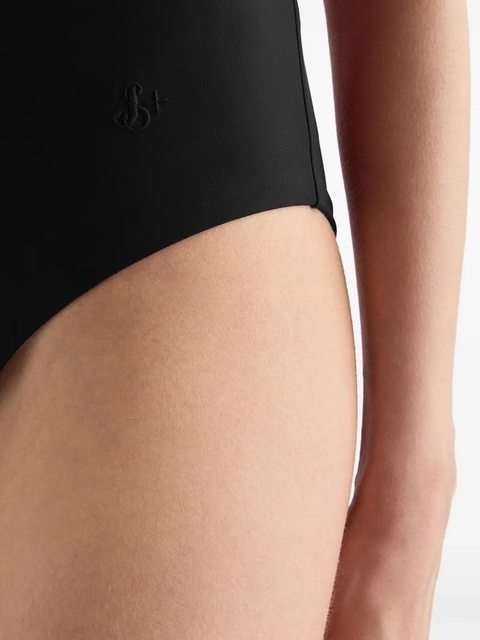 Jil Sander low back swimsuit - Black - zdjęcie produktu nr 2