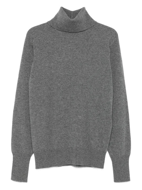 Jil Sander turtleneck cashmere top - Grey - zdjęcie produktu nr 1