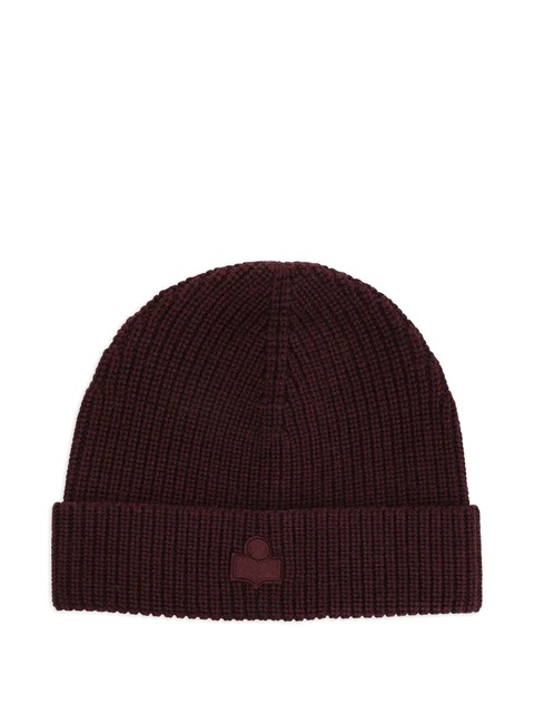 ISABEL MARANT ribbed beanie - Red - zdjęcie produktu nr 1
