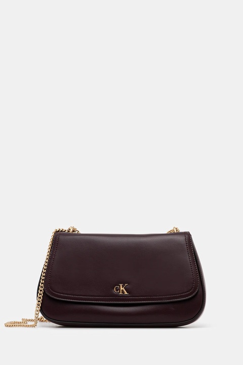 Calvin Klein torebka kolor bordowy LV04F3171G - zdjęcie produktu nr 1