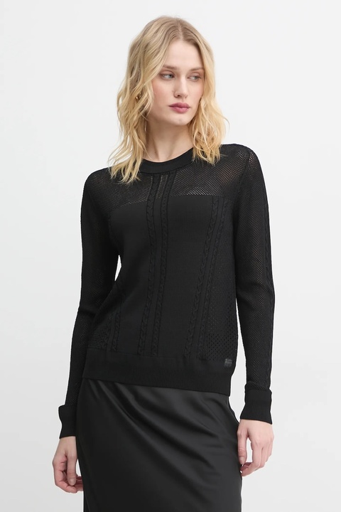 G-Star sweter damski kolor czarny lekki D25270-B754 - zdjęcie produktu nr 1