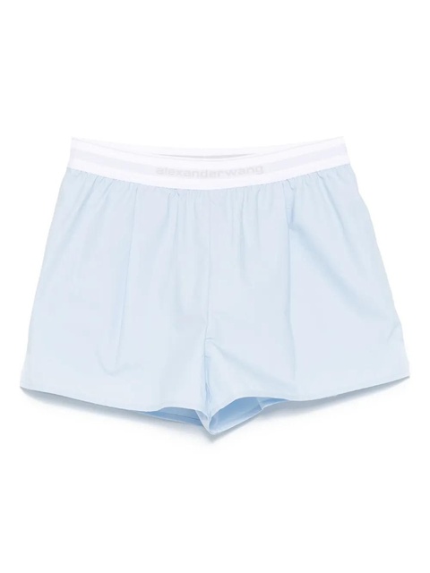 Alexander Wang cotton shorts - Blue - zdjęcie produktu nr 1