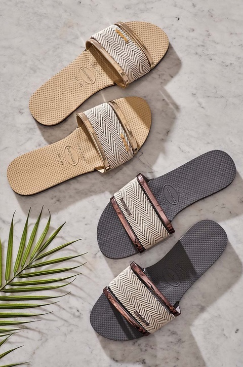Havaianas klapki YOU TRANCOSO PREMIUM damskie kolor szary 4146063.5178 - zdjęcie produktu nr 2