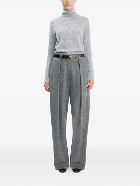 Victoria Beckham Polo neck wool jumper - Grey - zdjęcie produktu nr 2