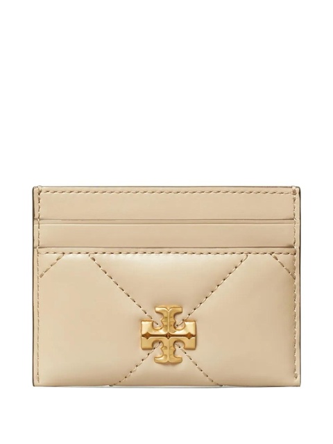 Tory Burch Kira diamond-quilted cardholder - Neutrals - zdjęcie produktu nr 1