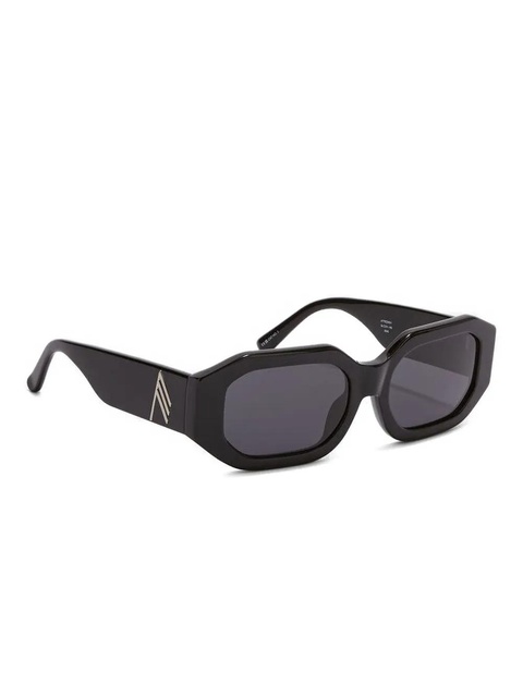 The Attico x Linda Farrow geometric-frame sunglasses - Black - zdjęcie produktu nr 1