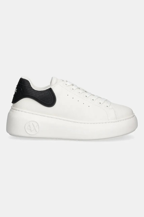 Armani Exchange sneakersy damskie kolor biały XDX188 XV937 N480 - zdjęcie produktu nr 2