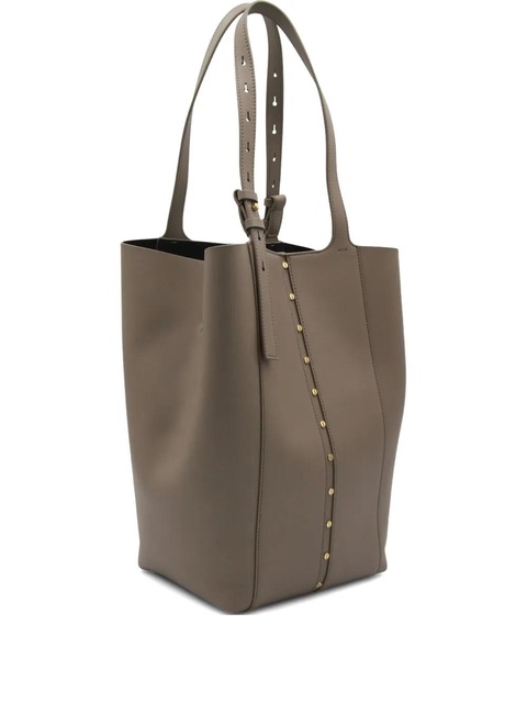 Golden Goose studded leather tote bag - Brown - zdjęcie produktu nr 1