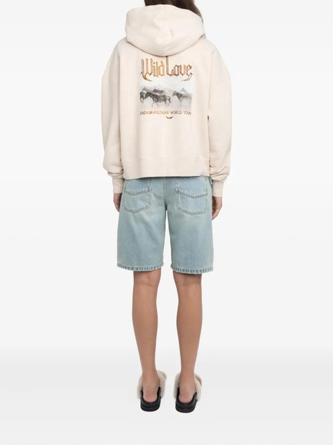 Zadig&Voltaire zip-front hoodie - Neutrals - zdjęcie produktu nr 2