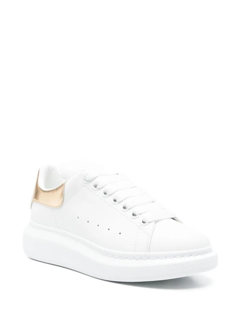 Alexander McQueen Oversized leather sneakers - White - zdjęcie produktu nr 2