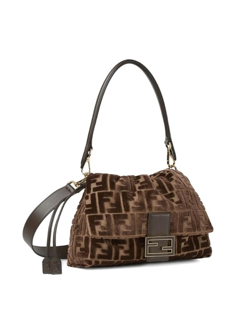 FENDI medium Mamma Baguette shoulder bag - Brown - zdjęcie produktu nr 2