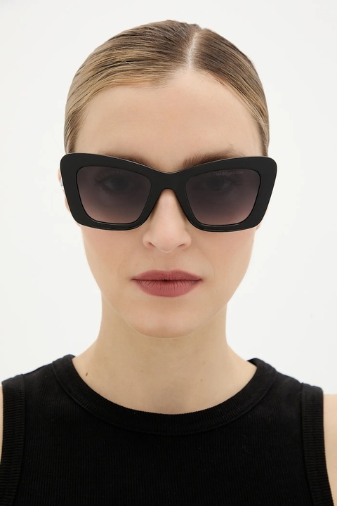 Marc Jacobs okulary przeciwsłoneczne damskie kolor czarny MARC 864/S - zdjęcie produktu nr 2