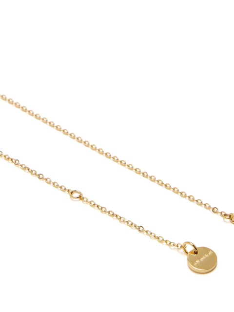 Self-Portrait bow-shaped pendant necklace - Gold - zdjęcie produktu nr 2