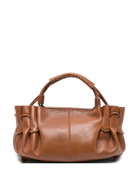 Hereu Arta gathered-detail tote bag - Brown - zdjęcie produktu nr 1