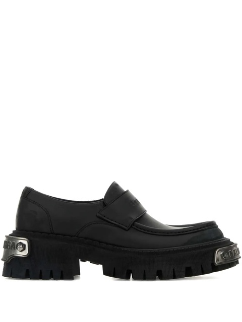 Balenciaga 50mm Tractor leather loafers - Black - zdjęcie produktu nr 2