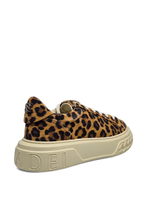 Casadei Malesia Off Road leopard-print sneakers - Brown - zdjęcie produktu nr 2